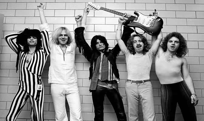 Aerosmith in 1976