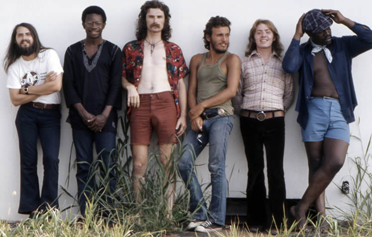 Bruce Springsteen and E Street Band in 1973
