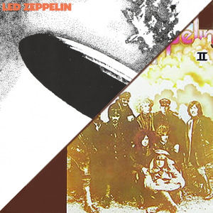 Led Zeppelin I and Led Zeppelin II double album review