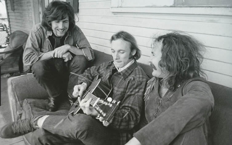 Crosby Stills and Nash in 1969