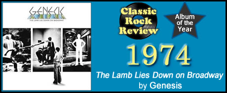 The Lamb Lies Down on Broadway by Genesis, 1974 Album of the Year