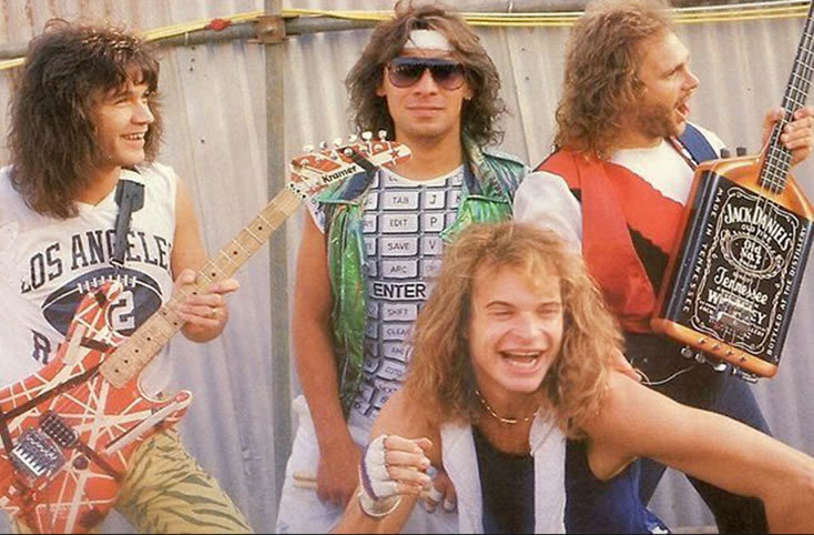 Van Halen in 1984
