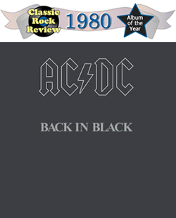Back In Black by AC-DC, 1980 Album of the Year