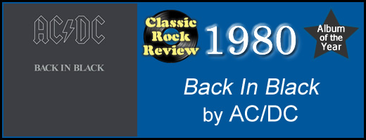 Back In Black by AC-DC, 1980 AlbumOfTheYear
