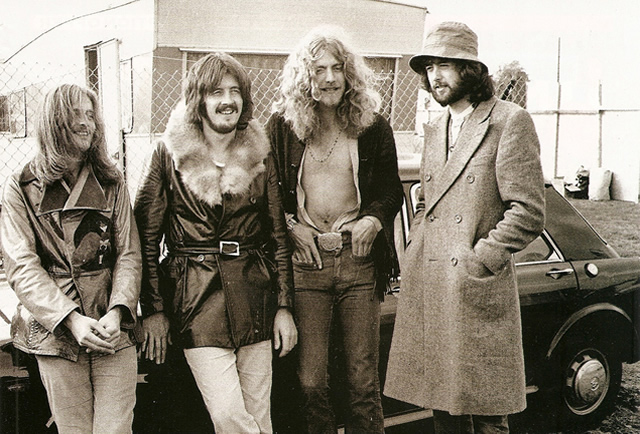 Led Zeppelin in 1970