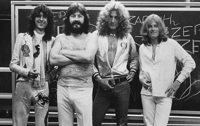 Led Zeppelin in 1975
