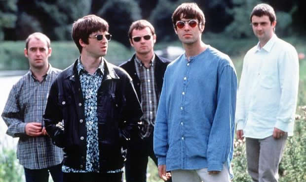 Oasis in 1995